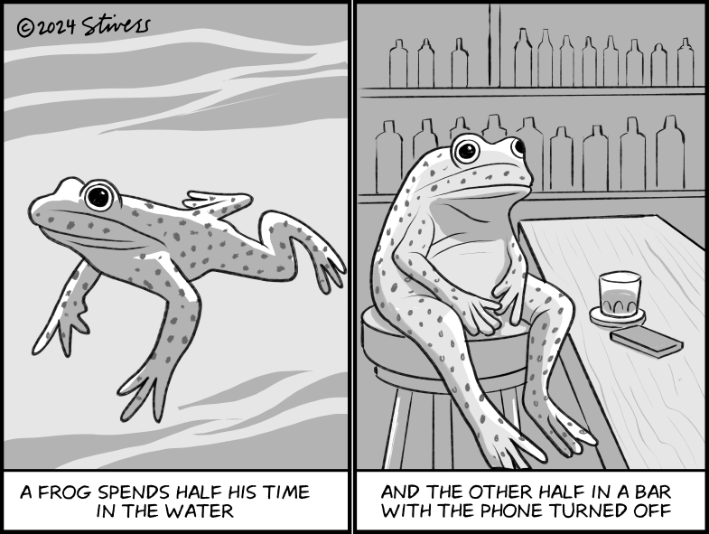 Frog behavior